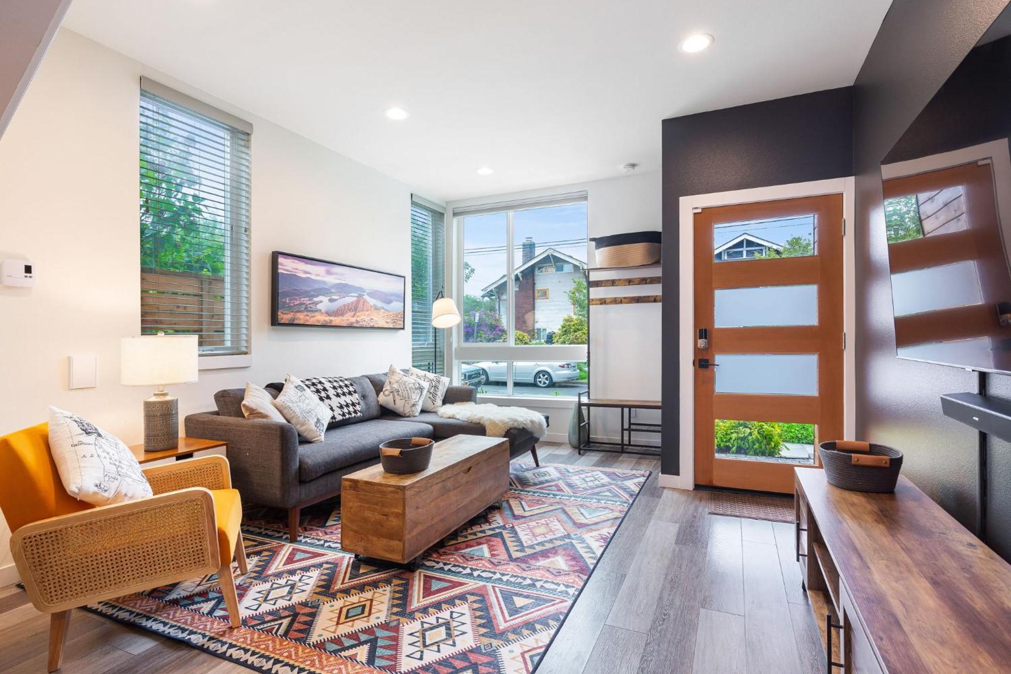 Stylish Townhouse Near Seattle Attractions 빌라 외부 사진